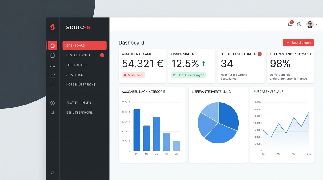 sourc-e Platform Dashboard